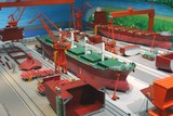 大型船舶船体焊接平面分段生产线技术合作---划线